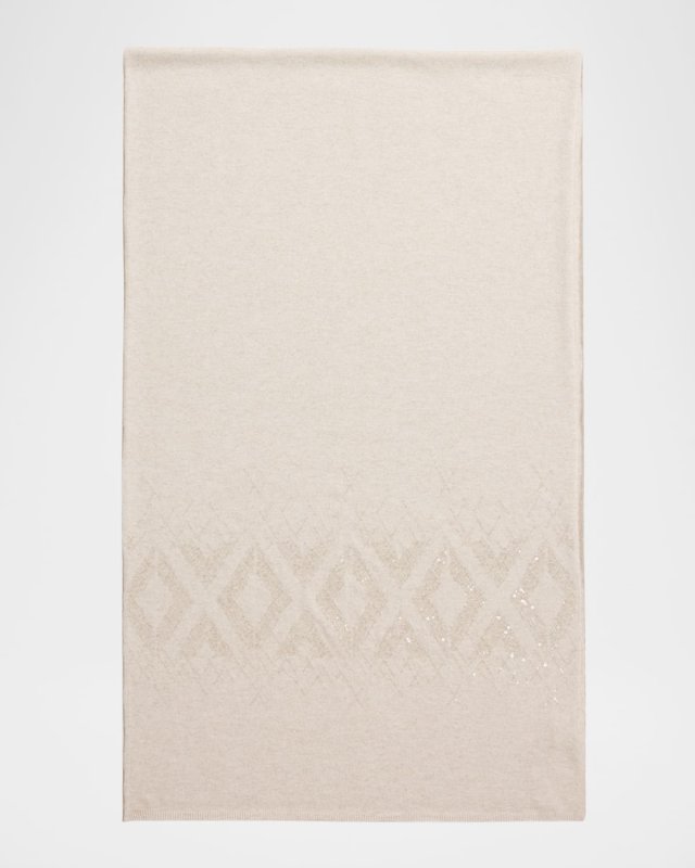 Diamond Sequin Scarf